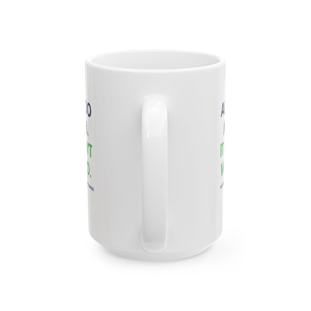 Mug featuring “AI Can Do My Job” AI humor design by AIronic, gallery view 6